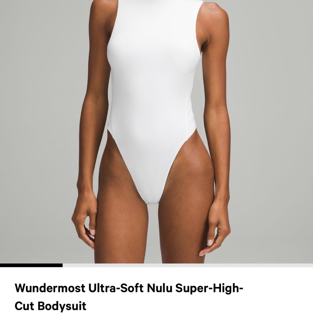lululemon athletica White Bodysuit